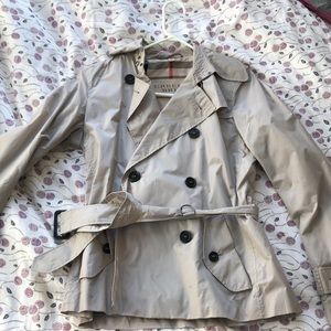 Burberry rain coat